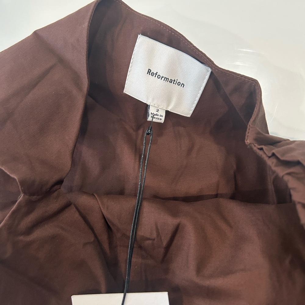 NWT • Dessa Top in cafe - size 2 - Picture 3 of 6